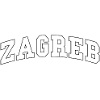 Lettrage rétro ZAGREB – Croatia Design