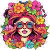Flower power girl 3