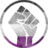 Fist Flag out Asexual