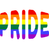 Pride logo Rainbow LGBT