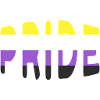 Pride logo Non Binary