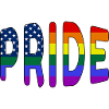 Pride logo Rainbow Pride USA