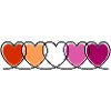 Lesbian Lesbian Hearts