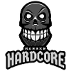 Casa di gabber hardcore con il teschio