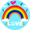 Rainbow LGBT Peace