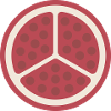 sliced pomegranate