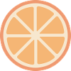 sliced orange