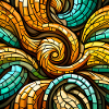 Triskelion-Mosaik