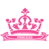 Princesse en rose