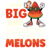 Wassermelonen-lustige Frucht Lustiger Spruch
