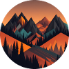 Abstrakte Landschaft