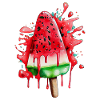 Watermelon Ice Wassermelone Eis