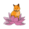 Fuchs Lotusblume