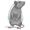 Rat Bride Wedding