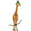 Giraffe Bogenschütze Bogen