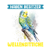 Wellensittiche haben Personal Vogelbesitz