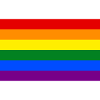 Gay Pride Flag svg