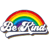 Be Kind LGBT Rainbow