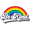 Be Kind LGBT Rainbow