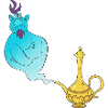 Gini Magic Lamp Genie