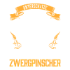 Mann mit Zwergpinscher Pinscher