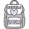 Schule 2023 Lila