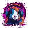 DJ guinea pig