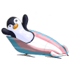 Pinguin im Bob-Trans-Pride