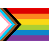 LGBT Pride Flag / Nieuwe Rainbow Progress Flag