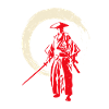 Guerrier Samouraï Rétro