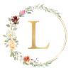 Customizable Monogram L Floral