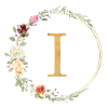 Personalisierbar Monogramm I Floral