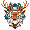 Deer head 5