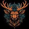 Deer head 6