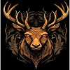 Deer head 2
