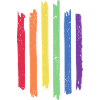 Regenbogenfarben