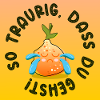 TRAURIGER ABSCHIED ORANGEN