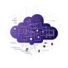 Cloud-Computing-Computerelektronik-Schaltung