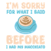 Italian Coffee Macchiato Design