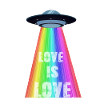 ufo,universe,LGBT,rainbow,all