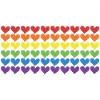 Fierté cœur-arc-en-ciel