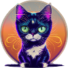 Sunset Cat