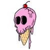 Skull Ice Cream