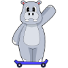Hippo Skater Skateboard