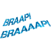 Braap! Braaaap! Blau Wasser