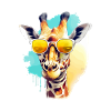 Mani the giraffe