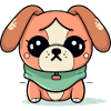 Krako the sad dog