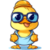 Clark the baby duck