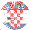 Godło flagi Chorwacji Chorwacja Hrvatska hrv