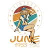 Vintage 1955 - Born In June 1955